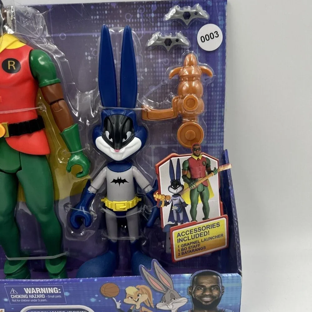 Space Jam‎ New Legacy LeBron James Talking Robin Bugs Bunny Batman Sounds NEW